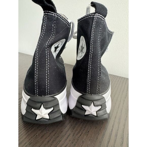 CONVERSE Run Star Hike Canvas Platform Sneakers 11.5 Men’s (13 Women’s) Black - Picture 7 of 9